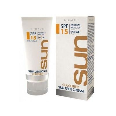 Crema colorata pentru ten cu SPF 15, 50ml Bioearth